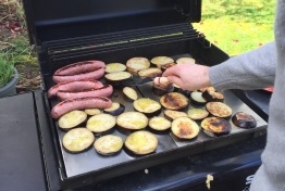 Edelstahl Plancha für Grill
